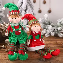 Новая Рождественская кукла, игрушки для дома, украшения для детей, день рождения, праздничный стол, Рождественское украшение, подвесное