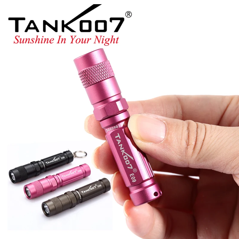 TANK007 мини-фонарик портативный карманный EDC маленький мощный светодиодный фонарь