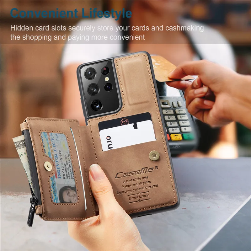 Кожаный чехол для Samsung Galaxy S21 S22 Ultra Note 20 S20 FE S10 A52 A72 A52S A71 A51 A21S 10 Plus | Мобильные