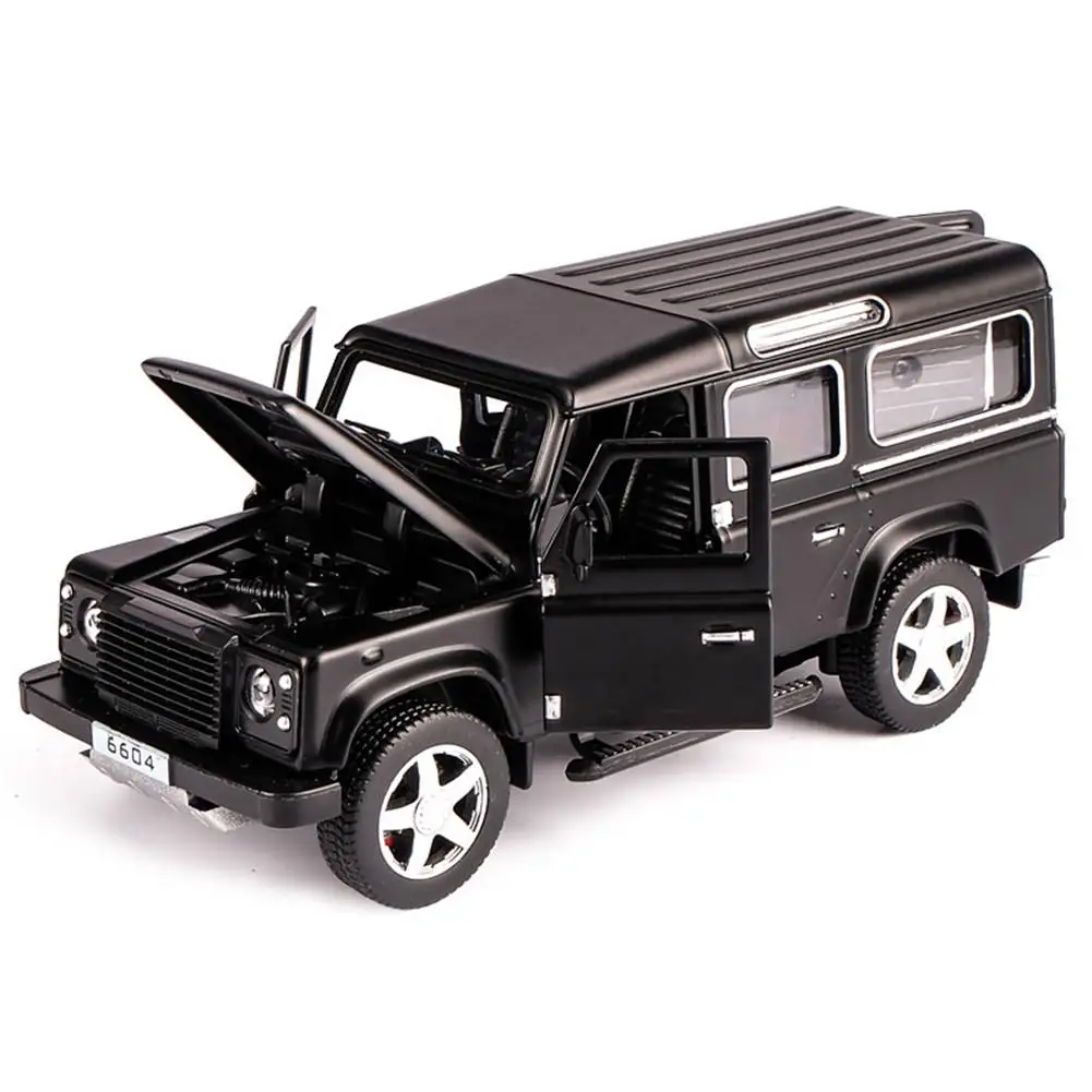 Детские игрушки 1/32 детская модель игрушечный автомобиль для Land Rover Defender сплав модель автомобиля Acousto-optic автомобиль игрушка