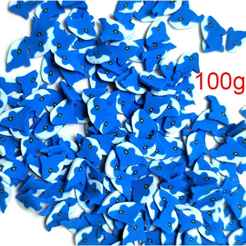 B 100g Счастливая обезьяна 100 г/500 г Fimo КИТ слизи добавки поставки милый Полимерная глина DIY Набор посыпать для облаков прозрачный хрустящий слизи глина - Цвет: B 100g