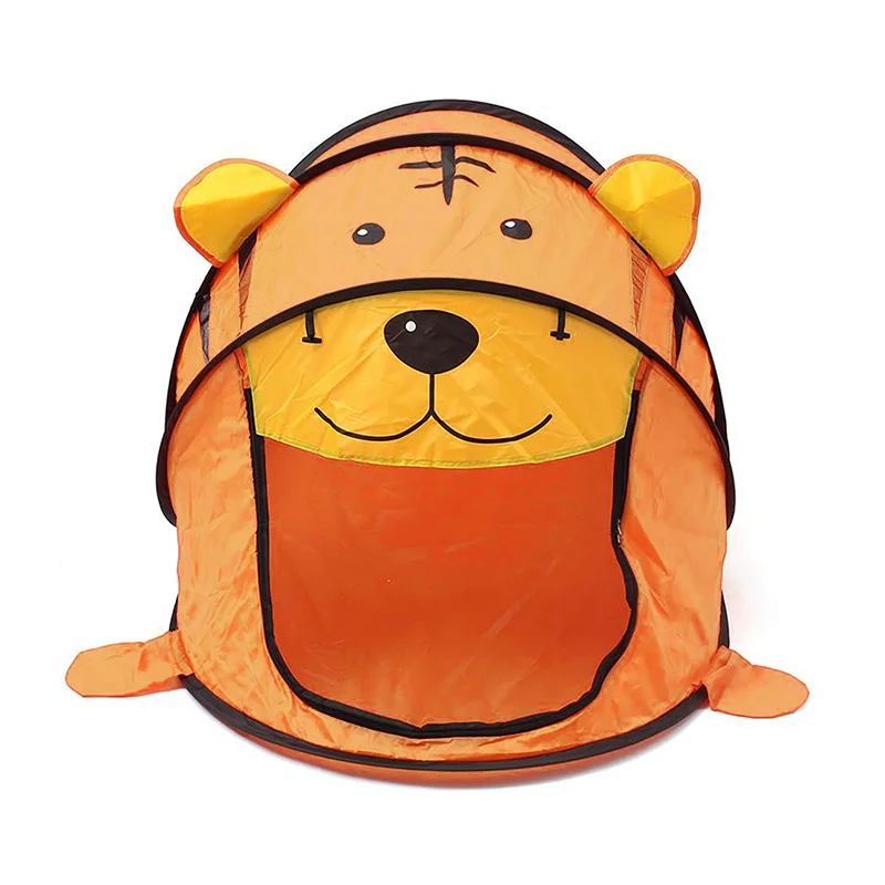 IMBABY складные детские игрушки палатка медведь тигр на открытом воздухе большие всплывающие игрушки палатки забор для детей мяч бассейн игрушечный театр