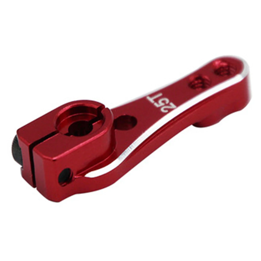 

Reinforced Sturdy Metal Aluminum Alloy Steering Horn Rocker 25T Spare Part Servo Arm For MG995 RC Model Motor