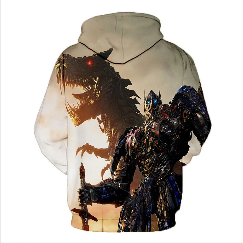 Новинка креативные деньги 3D цифровая печать HoodieCustomized взрывные деньги Трансформеры Толстовка