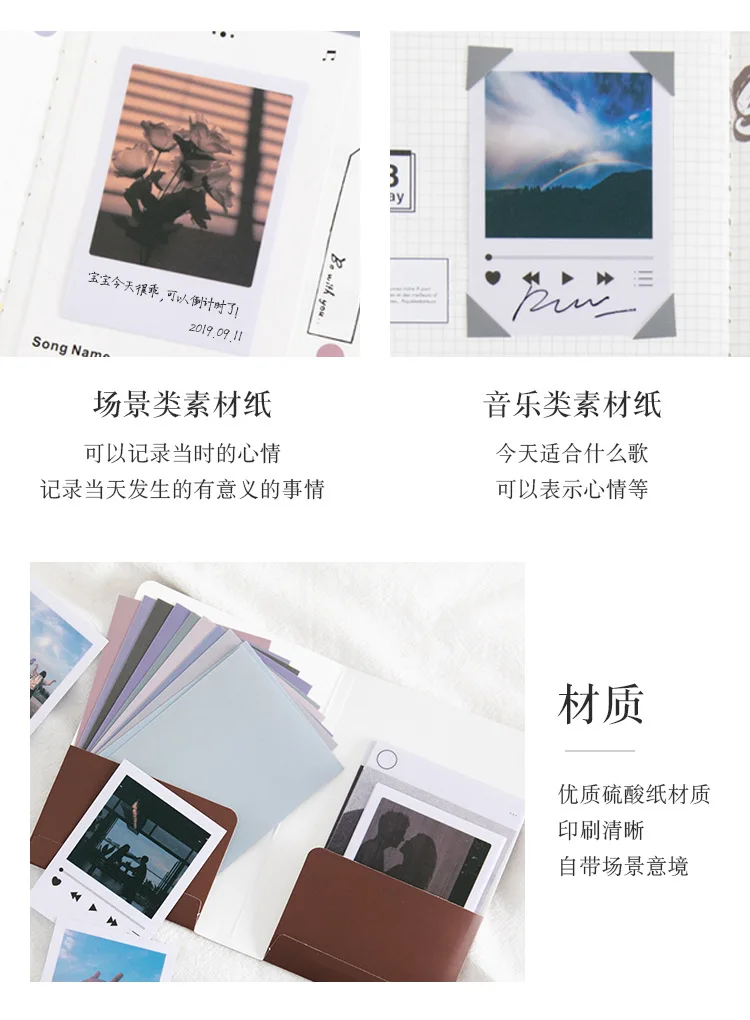 Ретро Litmus фон бумажные наклейки Vellum бумажные наклейки s для скрапбукинга DIY проекты/фотоальбом/Дневник украшения
