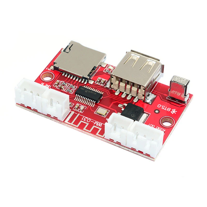 WiFi MP3 Decoder Bluetooth 5.0 Board WAV FLAC USB MP3 Speaker Player Plate Audio Module TF Card With Wireless Remote Control DIY