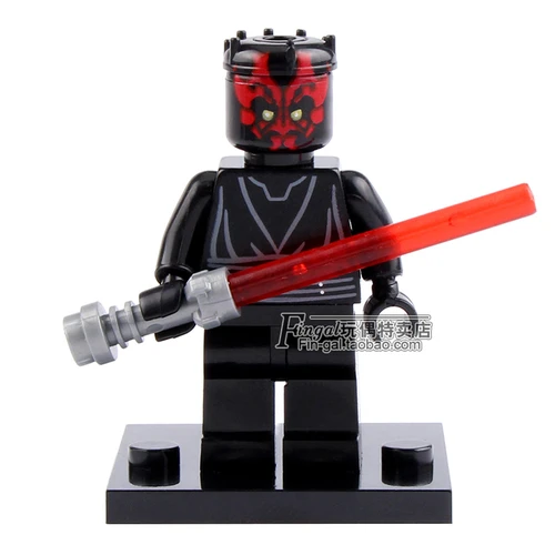 Star Wars Figure starwars Maz Anakin Yoda Luke Sith Lord Darth Vader Maul Revan Dooku Sidious Leia Han Solo Building Blocks toys - Цвет: XH087