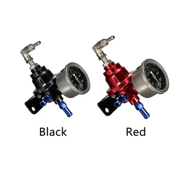 

Hot Oil Gauge Aluminum Alloy Tool Safeguard Replacement Adjustable Universal Pressure Regulator Kit Easy Install Car Fuel Repair