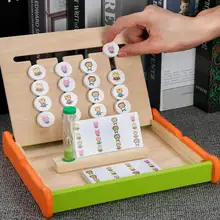 Деревянные четыре цвета игры игрушка набор безопасности воды краски Alpinia животных Монтессори когнитивные детские развивающие игрушки