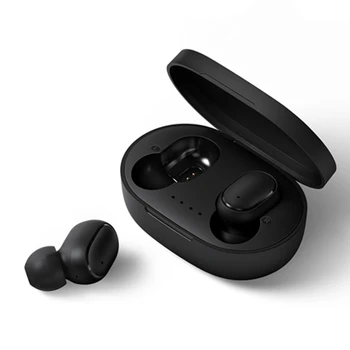 

A6S Bluetooth Earphones Wireless Headphone Voice control Bluetooth 5.0 Noise reduction Tap Control For Xiaomi iPhone Huawei