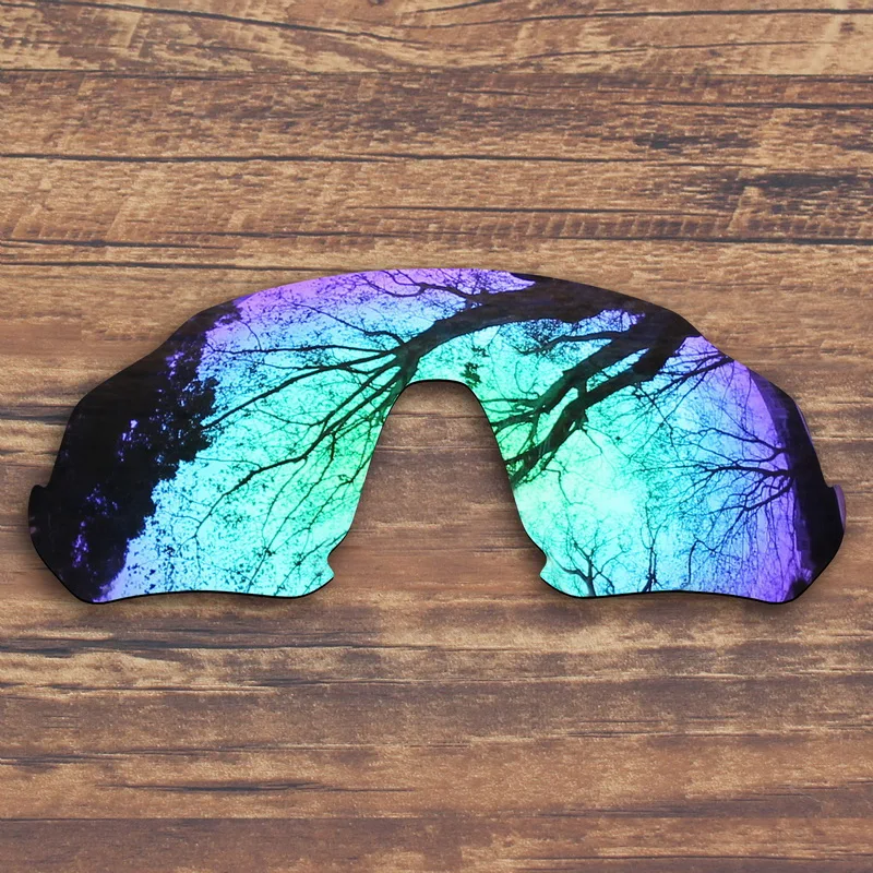 Green Mirror ToughAsNails поляризованные Сменные линзы для солнцезащитных очков оокли куртка полета OO9401-несколько вариантов - Цвет линз: Green Mirror