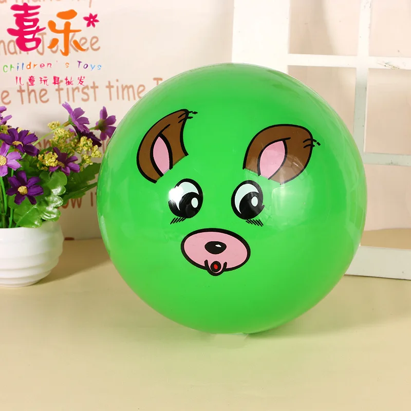 ПВХ надувной шар pai qiu игрушечный шар для детей мультфильм шаблон серии маркировки эластичность резиновый шар