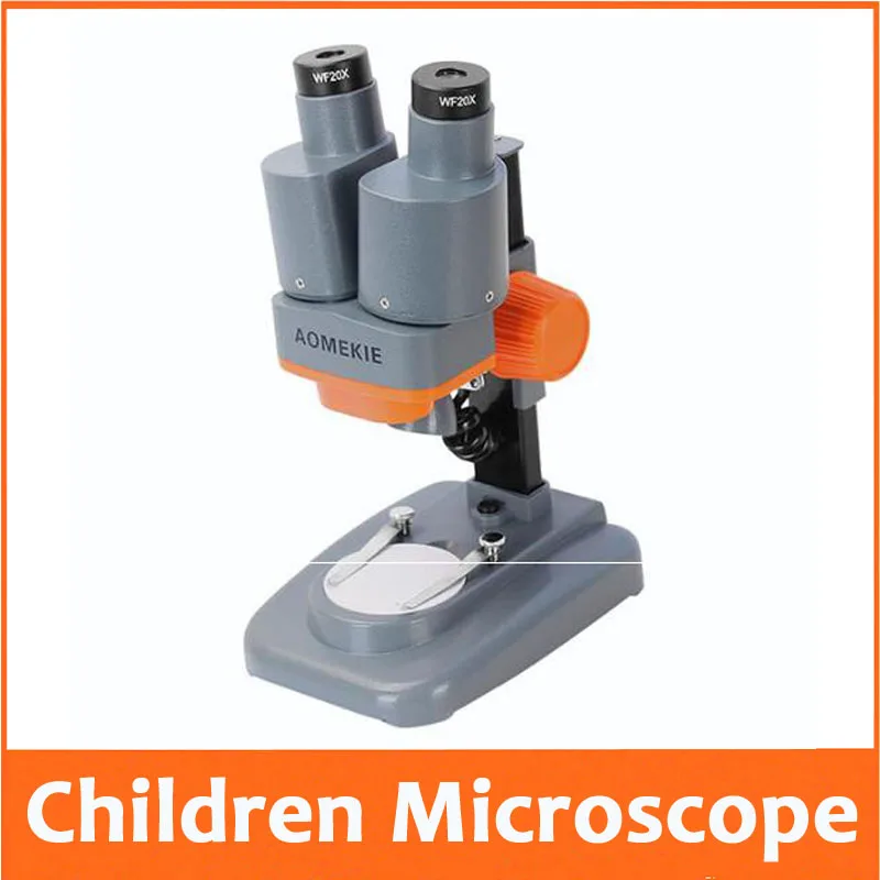 

20X 40X Mini Birthday Gift Toys LED Student Children Pocket Stereo Microscope Circuit Board Mobile Phone telephone Repairing