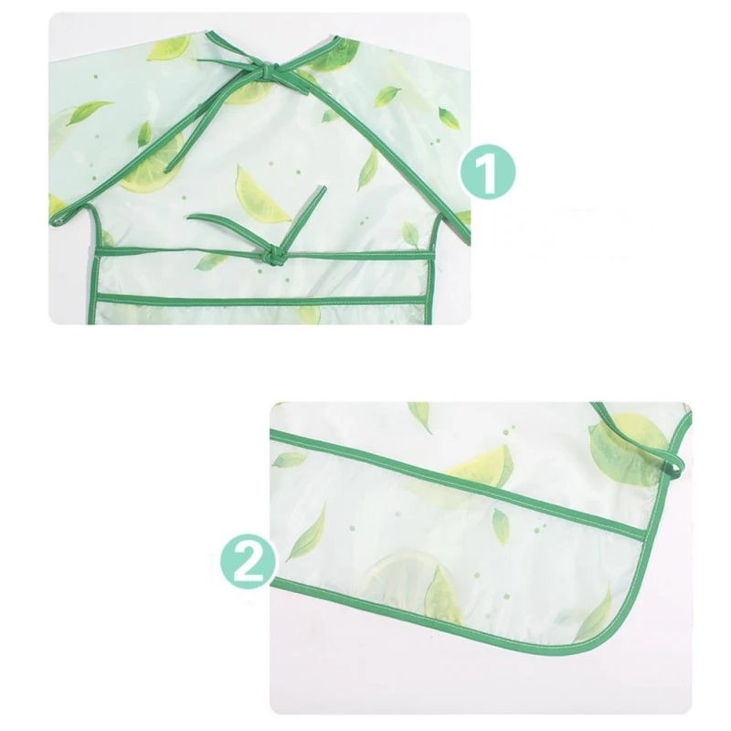 1pc Bayi Anak Laki Laki Gadis Lengan Panjang Lucu Kartun Buah Pola Smock Tahan Air Anak Anti Dress Baju Luar Bayi Oto Kain Air Luir Sendawa Bayi Aliexpress