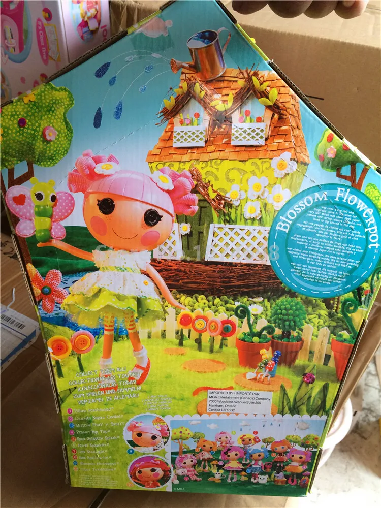 Новинка Lalaloopsy Blossom полноразмерная большая кукла 30 см Гламурная модель игрушки куклы детские подарки для девочек