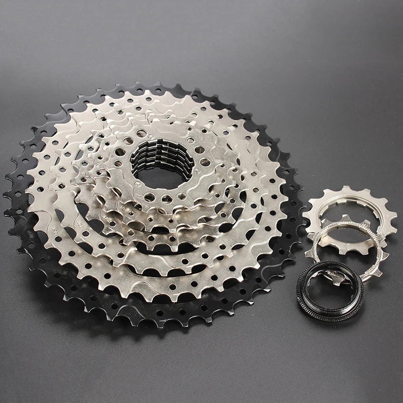 Sunshine MTB Bike Freewheel 8S 11-23 25 28 32 36 40 42T MTB Mountain Bike Flywheel 8 9 Speed Cassette Sprocket For Sram