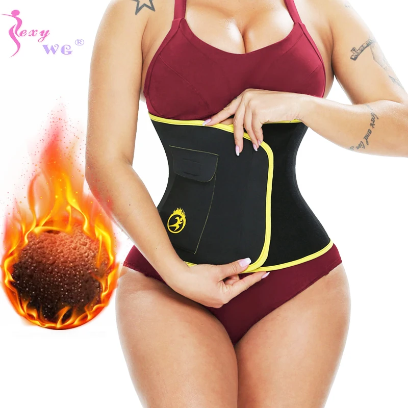 SEXYWG неопреновый тренажер для сауны женщин триммер талии пояс похудения