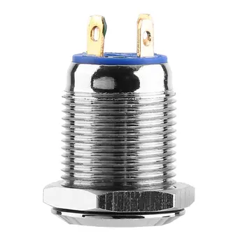 

Angelo Metallo Eye illuminato A LED 16mm Push Button Switch Auto Pulsanti Dash 12 V Anello Interruttore Della Luce Stesso Latch