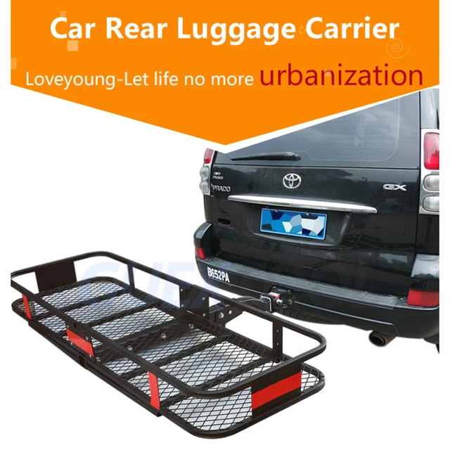 Voiture Porte-bagages tube en aluminium portable universelle porte