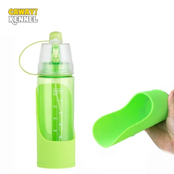

CAWAII KENNEL Dog Water Bottle Dispenser Pet Feeders Bowls for Dogs Cats Dual-Use Human Pet Spray Type Drinking Water Bottle