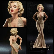 Nowy seksowny model Marilyn Monroe figurka 1 4 jedna z największych aktorek statua zabawki modele Global limited edition Model zabawkowy tanie tanio Disney Adult Adolesce MATERNITY CN (pochodzenie) Unisex model Marilyn Monroe Action Figure 40CM inny PIERWSZA EDYCJA Wyroby gotowe