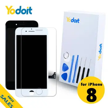 

Yodoit for iPhone 8 LCD Display Screen Replacement Pantalla Assembly 3D Touch LCD Repair Parts Touch Digitizer+Tools