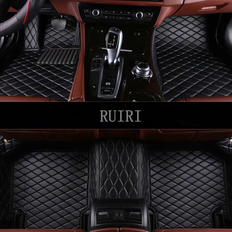 

Good quality! Custom special car floor mats for Toyota Hilux 2014-2005 non-slip waterproof carpets for Hilux 2008,Free shipping