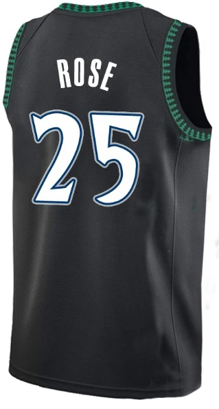 25 Derrick Rose JERSEY 22 Wiggins 23 Jimmy Butler 32 трикотажные изделия Karl-Anthony Towns - Цвет: retro