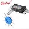 Hole Gauge Measuring Hole Diameter Eyeglasses U-CLIP nut 10 Size tool by dhoptical 2