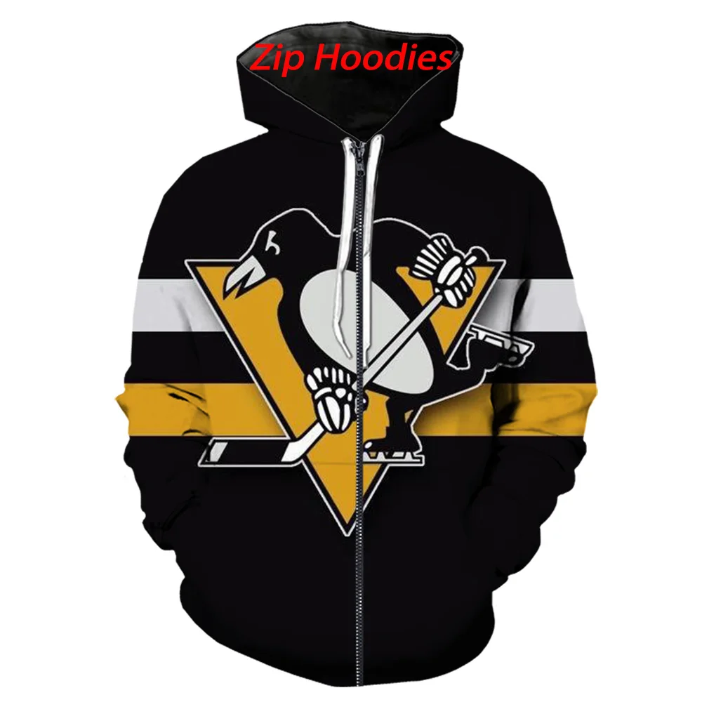 Pittsbs penguins толстовки с капюшоном 3d принтом/футболки/свитшоты/брюки/рубашки поло