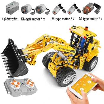 

13122 Technic series Wheel Loader Model Kit Building Blocks Bricks Educational 42030 Gifts Toys For Children