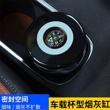 

Car supplies compass car with LED ashtray