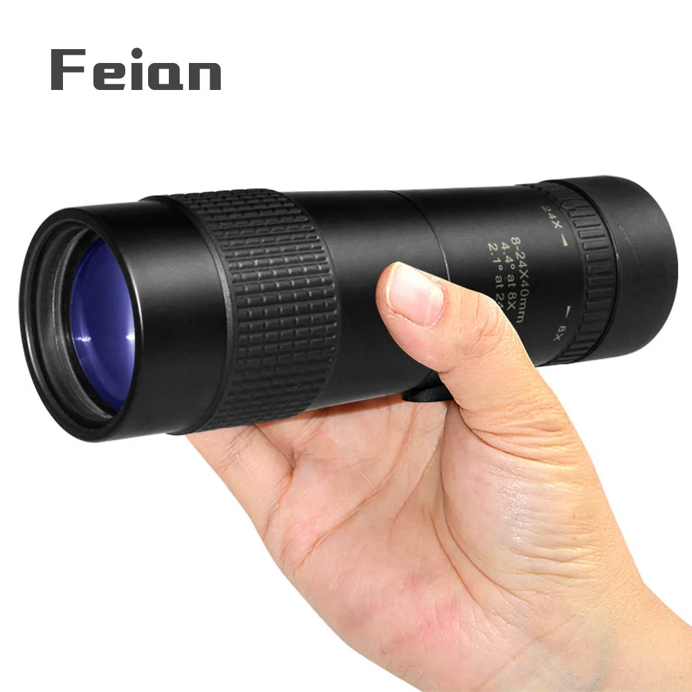 

Portable Monocular Telescope 8-24X40 High Power HD Low Light Night Vision Monocular Outdoor Camping Hunting Fishing Telescopes
