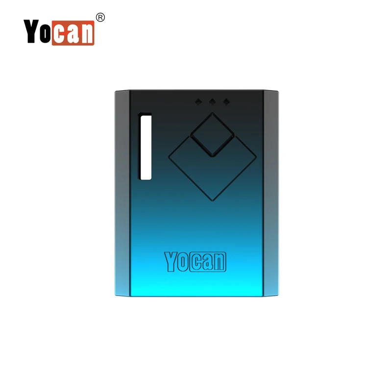 Yocan Wit CBD вейп мод с 500 мАч батарея Магнитная 510 резьба переносной электронная сигарета мод - Цвет: Black Blue Gradient