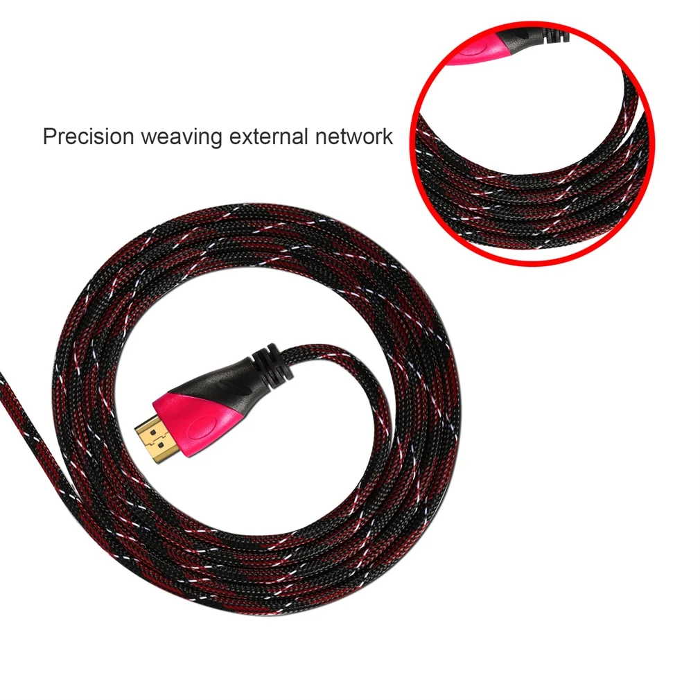 LESHP 5 шт. 800 см с Ethernet Высокоскоростной HDMI монитор высокой четкости соединительный кабель 1,4 в 3D и аудио возвратный канал