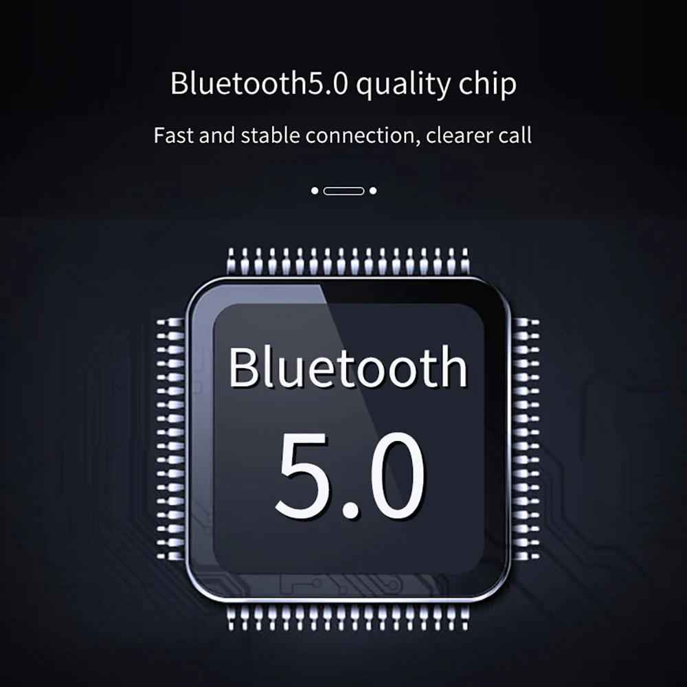 Bluetooth 5,0 Громкая связь стерео MP3 плеер Handsfree автомобильный комплект Hifi Громкоговоритель музыка беспроводной аудио приемник много языков