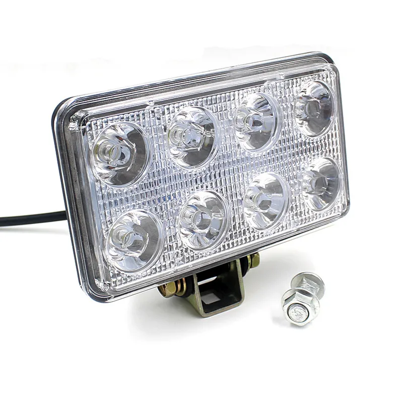 Новое поступление 12V 24V 24W 1600LM светодиодный рабочий светильник лампа для внедорожников, квадроциклов, наводненных автомобиль грузовик Трактор Лодка мотоцикл 170919