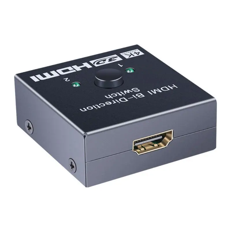 2X1/1X2 2 порта коммутатор Sup порты Ultra HD 3D 1080P для HDMI двунаправленный 4K HDMI сплиттер для PS4 Xbox коммутатор
