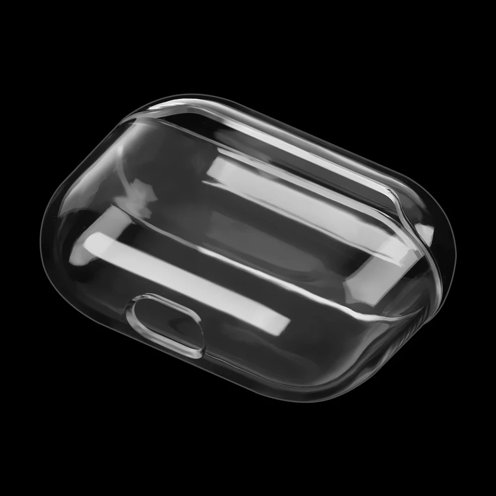 Прозрачный чехол для Airpods Pro, Жесткий Чехол для ПК, защитный чехол для Airpods 3, коробка для зарядки, аксессуары, коробка для зарядки, прозрачная крышка