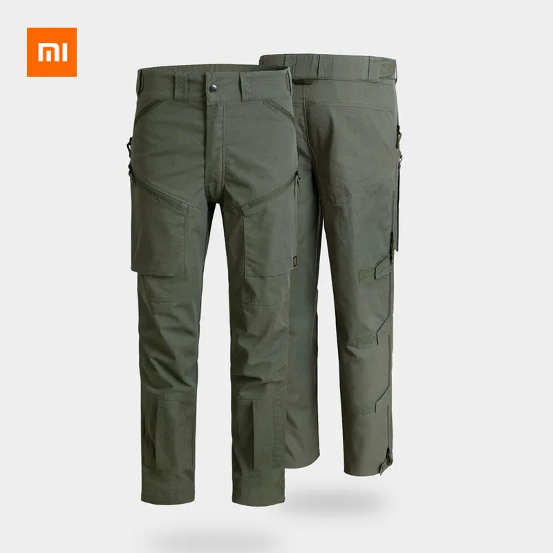 Xiaomi Youpin Военный стиль ветрозащитные функциональные брюки для мужчин с двойной