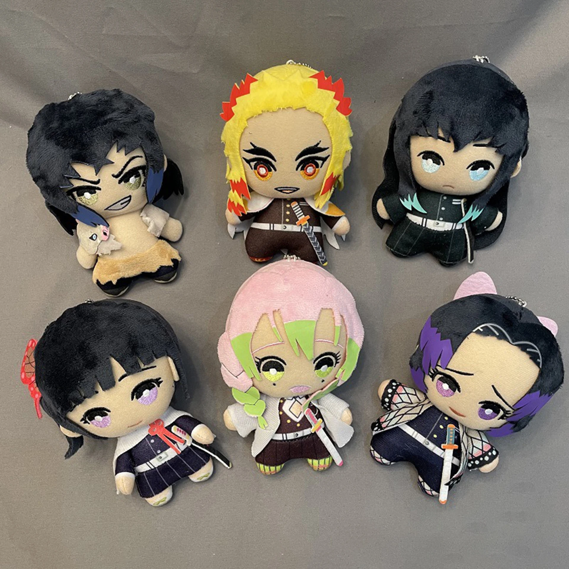 15cm Demon Slayer Plush Kochou Shinobu Rengoku Kyoujurou Tsuyuri Kanawo 