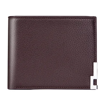 

Mini Handbag Pockets Card Holder Short Type Male Money Bag Men Wallet Portable Organizer Gift Clutch Coin Purse PU Leather