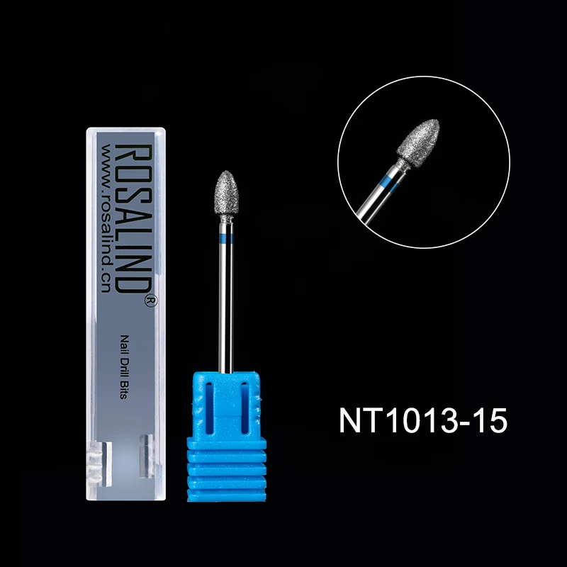 ROSALIND Electric Manicure Grinding Nail Drill Bit Machine Accessories Nail Art Tool Nail Files Nail Drill Bit For Pedicure Nail - Цвет: NT1013-15