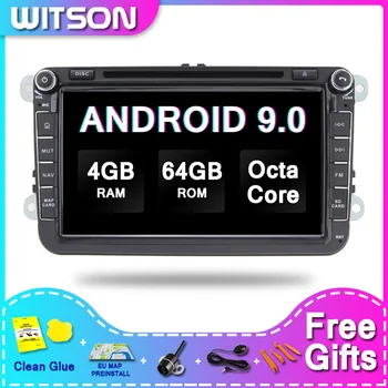 

WITSON ANDROID 9.0 Car DVD GPS Navigation FOR VW Scirocco(2008-2011) Golf 5(MK5) 2005-2009 Golf 6 (MK6) 8core 4RAM 64ROM