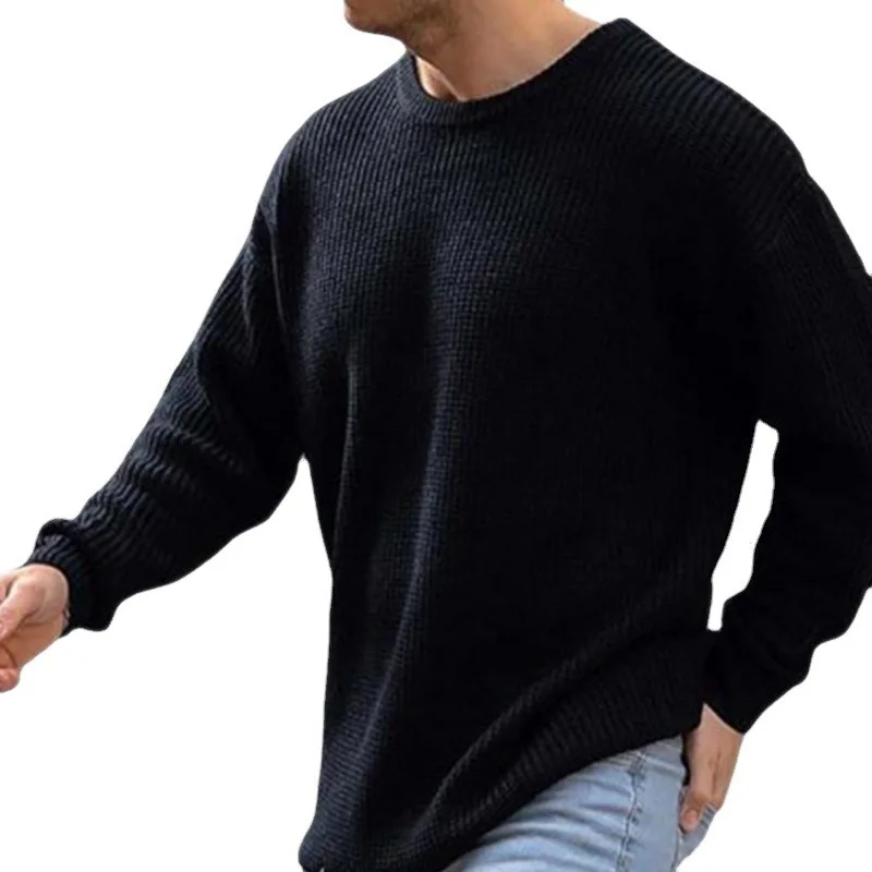 Mixed Knit Oversized Pullover - Men - OBSOLETES DO NOT TOUCH
