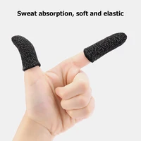 1 paar Full Touch Bildschirm Ultra-Dünne Finger Hülse Spiel Fingerspitzen Schweiß-Proof Anti-Statische Spiel Handschuhe für Handy Tablet