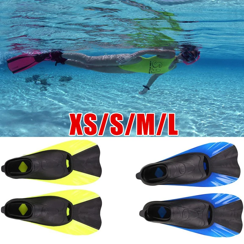Пара плавников Ласта для дайвинга ласты для плавания оборудование XS/S/M/L