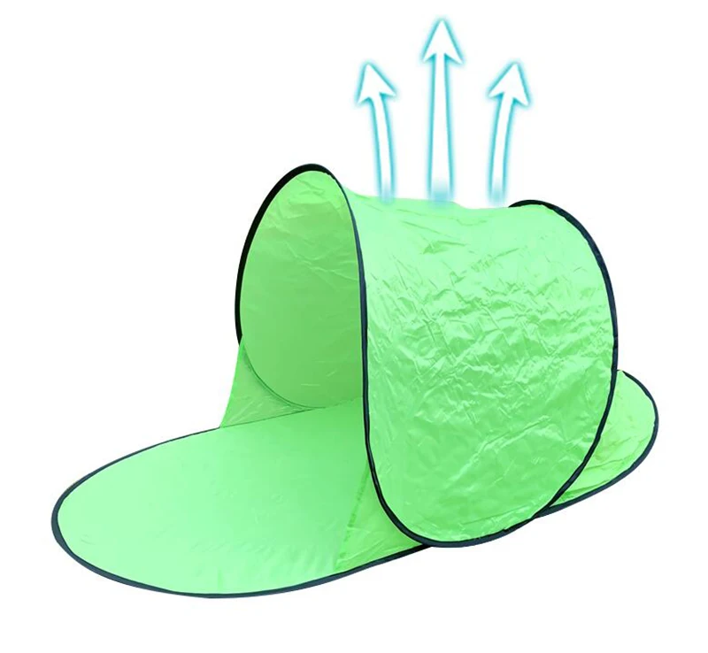 Portable Sun Shelter Foldable Lawn Summer Outdoor UV Tarp Sun Shade Cabana Camping Awning Sunshade Beach Canopy Tent 1