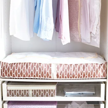 

Oxford Closet Storage Bag For Clothes Pillow Blanket Moisture-proof Dustproof Travel Luggage Organizer Bag Storage Bag