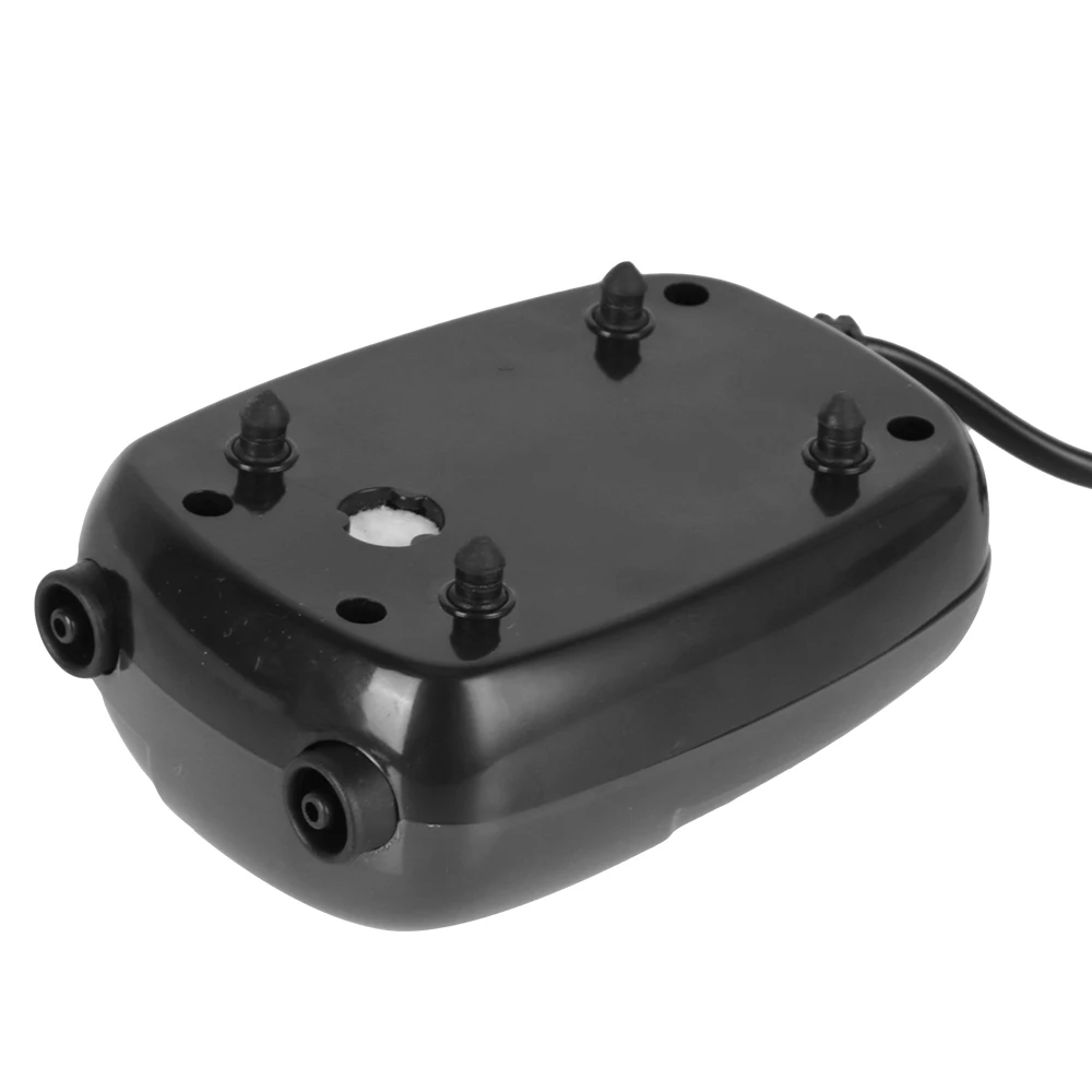 Aquarium Air Pump Single Double Outlet Fish Tank Oxygenation Pump Mini EU Plug